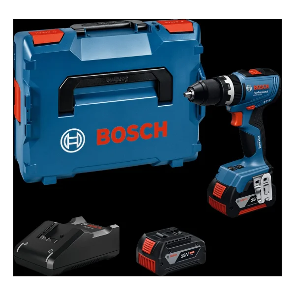 Bosch Gsr 18v-65 Çift Akülü 5 Ah Vidalama Makinesi - Görsel 3