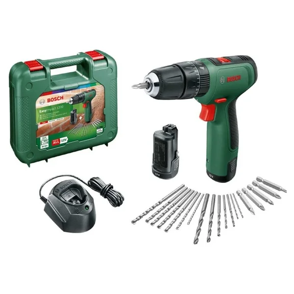 Bosch Easyımpact 1200 12 V 1.5 Ah Çift Akülü Darbeli Matkap - Görsel 2