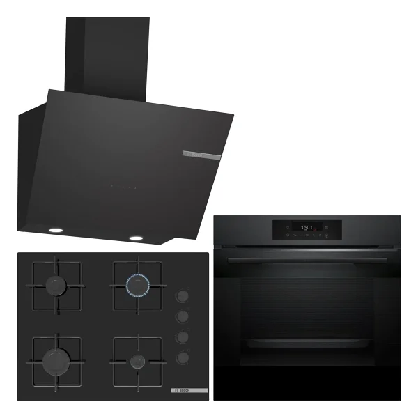 Bosch Siyah 3 Lü Ankastre Set 382 ( Hjg852yt0t - Pop7c6p30o - Dwk66pj60t ) 67cm Ocak - 3d Fry Hava İle Kızartma - Görsel 7