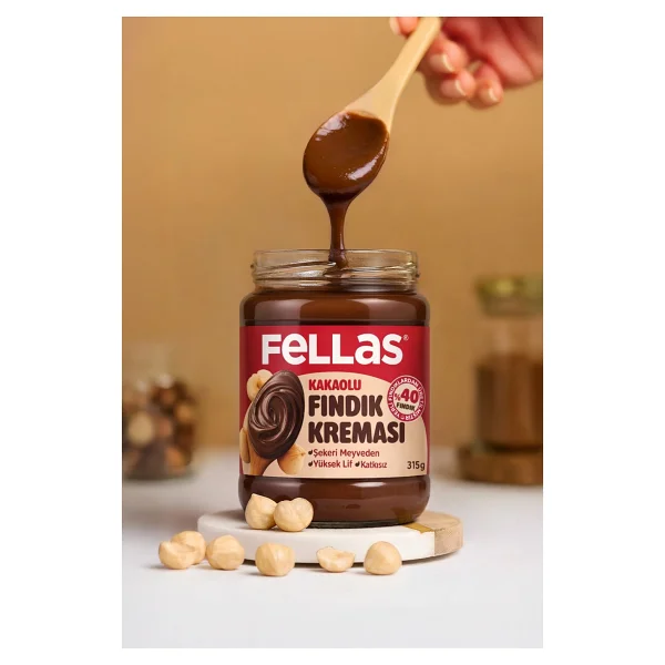 Fellas Kakaolu Fındık Kreması 315 Gr - Görsel 8
