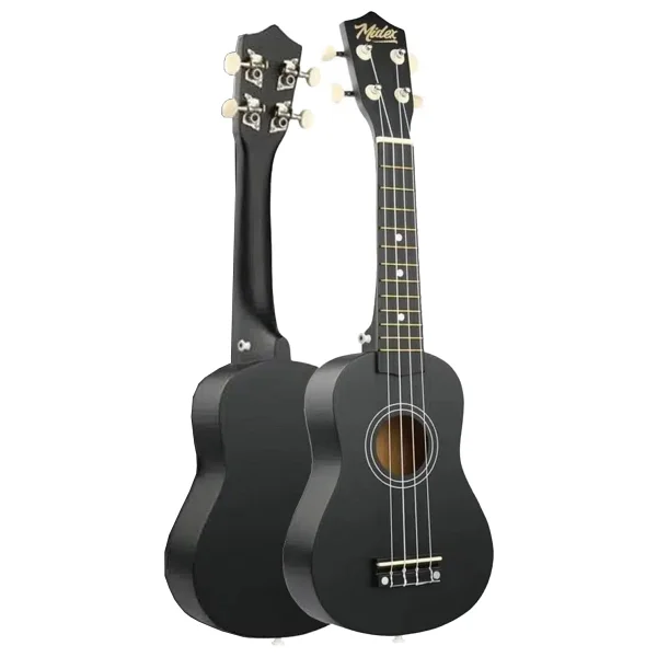 Midex Ukx-901 Bk Siyah Soprano Ukulele - Görsel 3