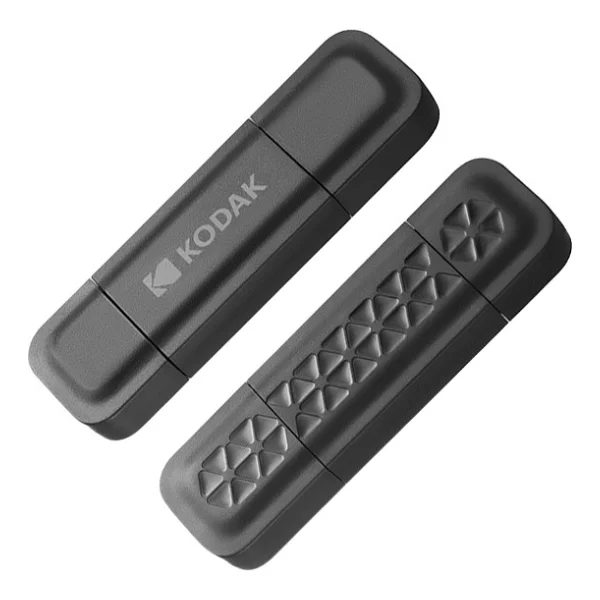 Kodak 256gb 3.2 Gen1 Type-C Otg USB Bellek (K143d) - Siyah - Görsel 2