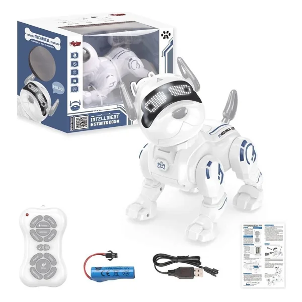 Vardem Jın-3800 Işıklı Ve Sesli Akıllı Robot Köpek - Görsel 2