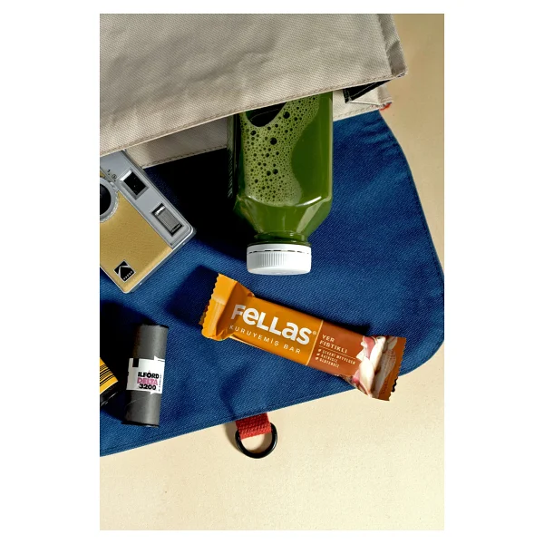 Fellas Yer Fıstıklı Kuruyemiş Bar 30 Gr X 12 Adet - Görsel 7
