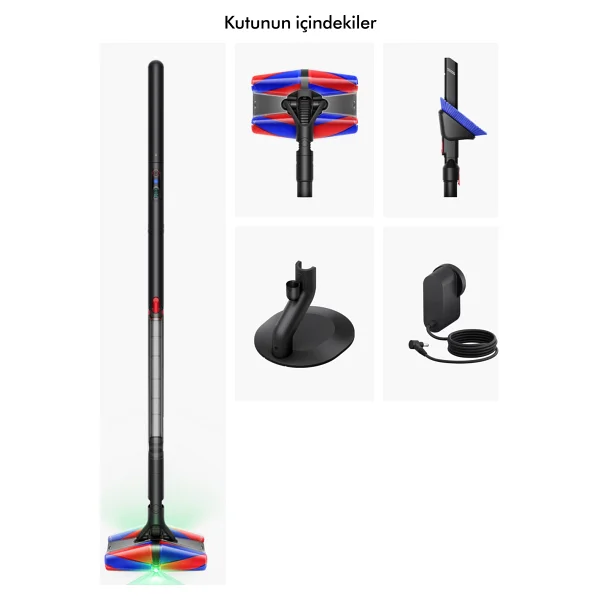 Dyson Pencilvac Fluffycones Şarjlı Dikey Süpürge - Görsel 3