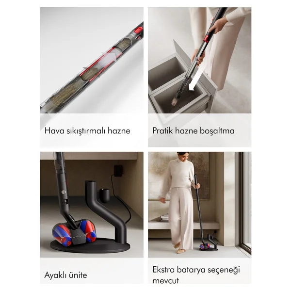 Dyson Pencilvac Fluffycones Şarjlı Dikey Süpürge - Görsel 7