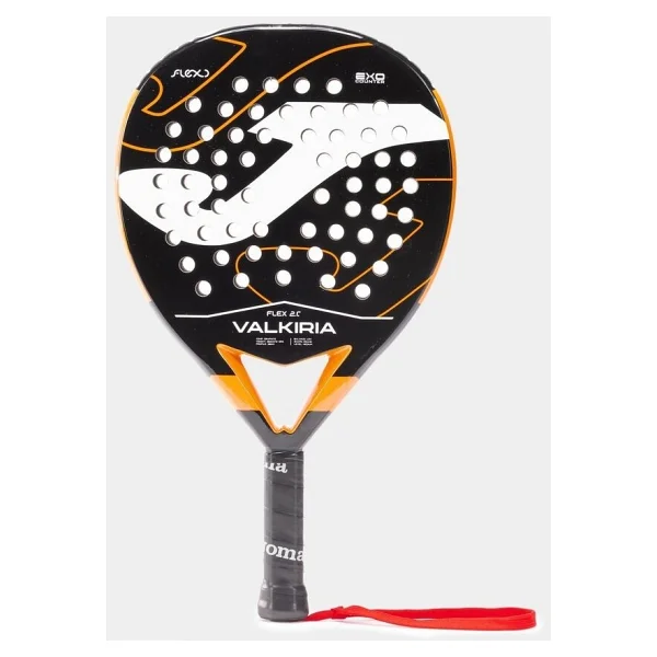 Joma Valkiria Flex Padel Raketi Siyah - Turuncu - Görsel 2