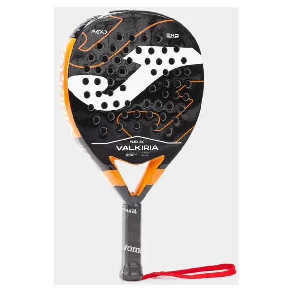 Joma Valkiria Flex Padel Raketi Siyah - Turuncu - Görsel 3