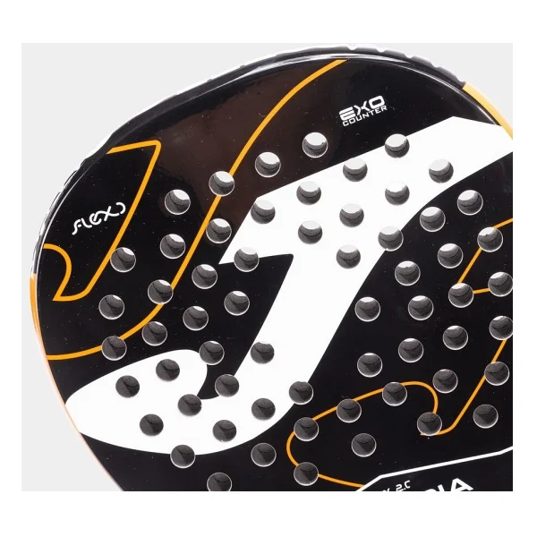 Joma Valkiria Flex Padel Raketi Siyah - Turuncu - Görsel 5