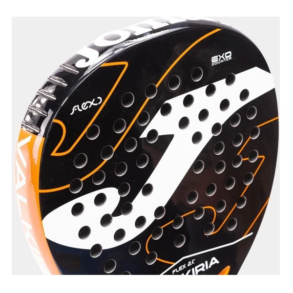 Joma Valkiria Flex Padel Raketi Siyah - Turuncu - Görsel 6