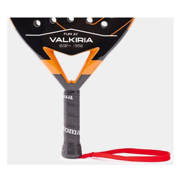 Joma Valkiria Flex Padel Raketi Siyah - Turuncu - Görsel 7