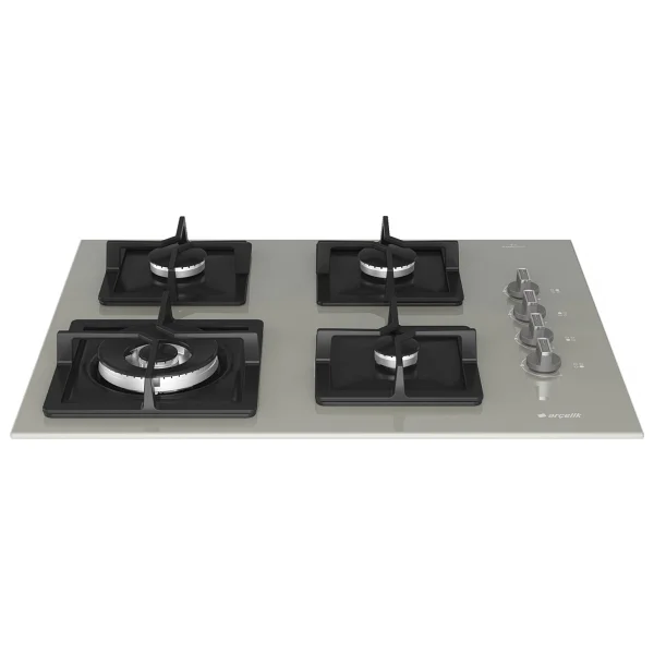 Arçelik Ocd K 651 Dwyg Wok Gözlü Gri Ankastre Ocak - Görsel 8