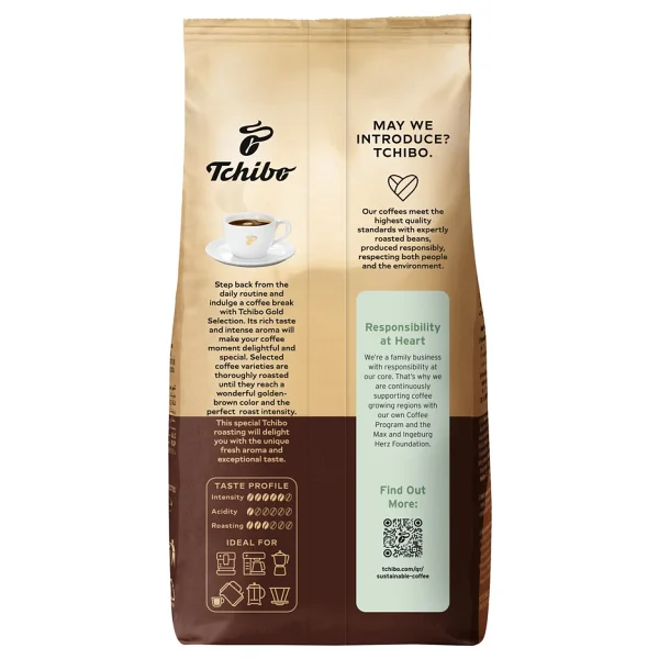 Tchibo Gold Selection Çekirdek Kahve 250 Gr - Görsel 5