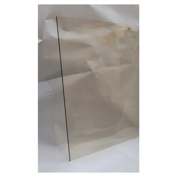 12 X 35 Yüksek Isıya Dayanıklı Şömine Kuzine Soba Camı 4 Mm - Seramik Cam Bal Rengi, Şeffaf - Görsel 4