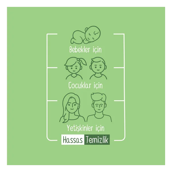 Sleepy Natural 100 Yaprak 6'lı Paket Kişisel Bakım Havlusu - Görsel 4