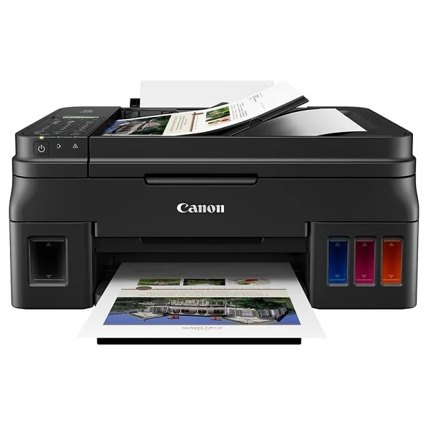 Canon G4411 Wi-Fi + Tarayıcı + Fotokopi Çok Fonksiyonlu Tanklı Mürekkep Püskürtmeli Yazıcı - Görsel 4