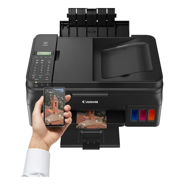 Canon G4411 Wi-Fi + Tarayıcı + Fotokopi Çok Fonksiyonlu Tanklı Mürekkep Püskürtmeli Yazıcı - Görsel 6
