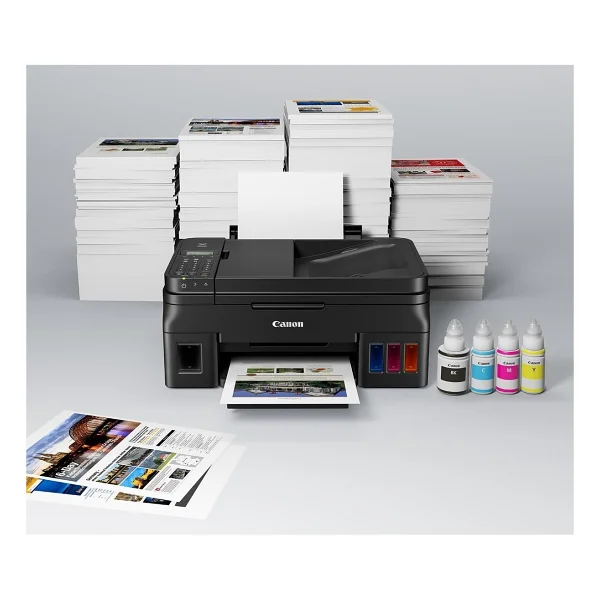 Canon G4411 Wi-Fi + Tarayıcı + Fotokopi Çok Fonksiyonlu Tanklı Mürekkep Püskürtmeli Yazıcı - Görsel 7