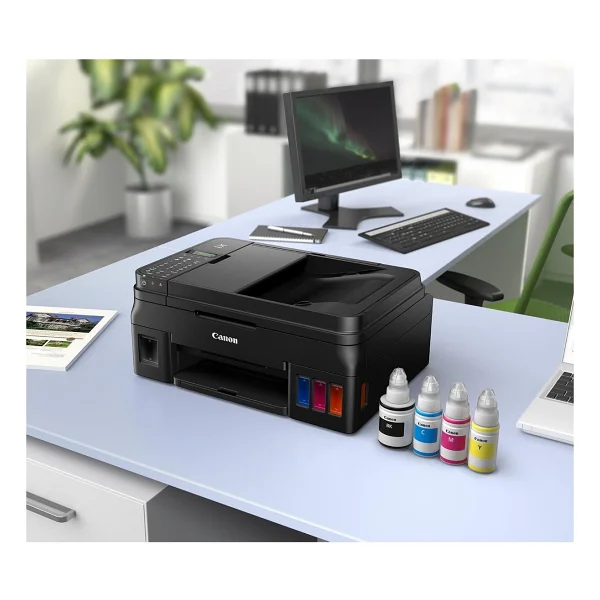 Canon G4411 Wi-Fi + Tarayıcı + Fotokopi Çok Fonksiyonlu Tanklı Mürekkep Püskürtmeli Yazıcı - Görsel 8