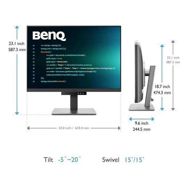Benq Rd280u 28.2" 5 Ms Ips 60 Hz Monitör - Görsel 9