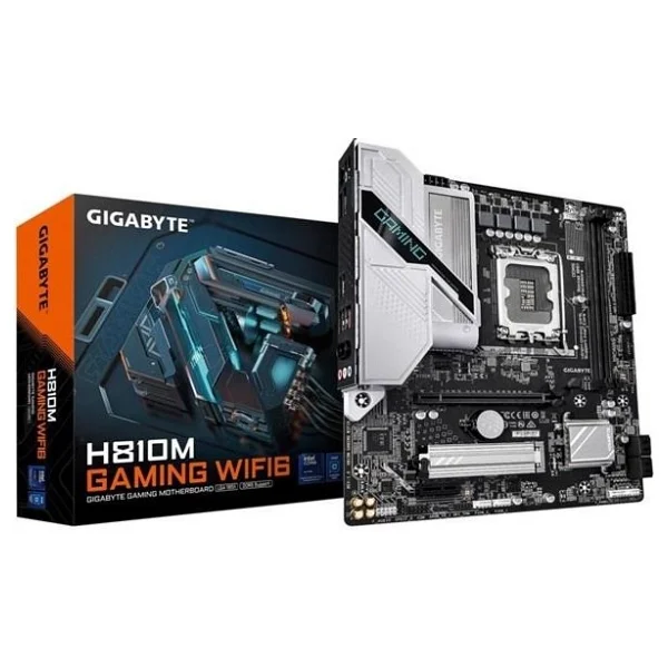 Gigabyte H810M Gaming WIFI6 Intel LGA1851 DDR5 Micro ATX Anakart - Görsel 6