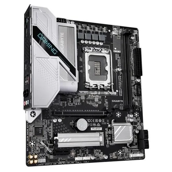 Gigabyte H810M Gaming WIFI6 Intel LGA1851 DDR5 Micro ATX Anakart - Görsel 8