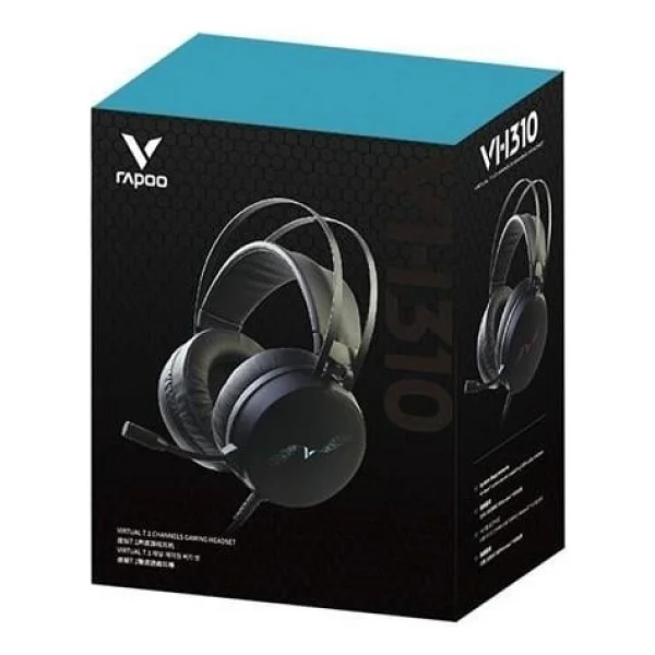 Rapoo Vh310 Virtual RGB 7.1 USB Kablolu Kulak Üstü Oyuncu Kulaklığı - Görsel 10