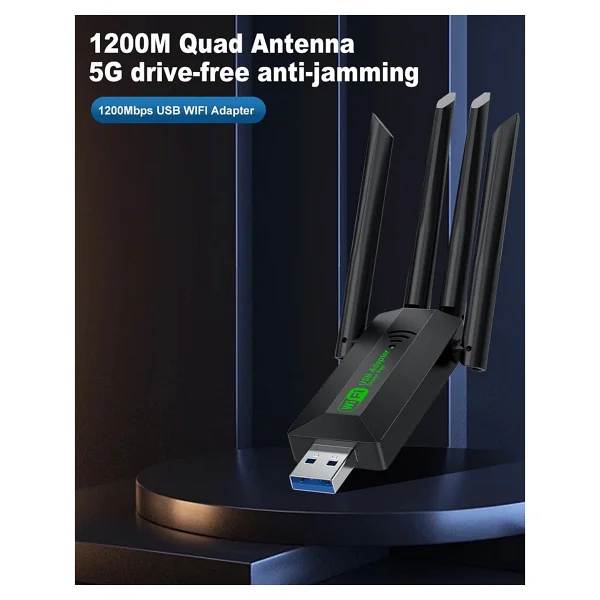 Maxgo 3148 1200 Mbps Kablosuz Ağ Adaptörü - Görsel 2