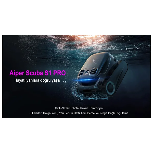 Aiper Scuba S1 Pro Kablosuz Havuz Temizleme Robotu - Görsel 5