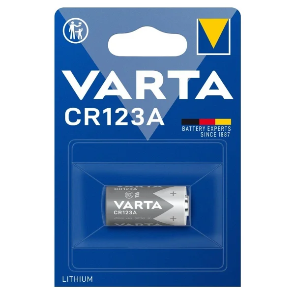Varta Cr123a 3v 3'lü Lityum Pil - Görsel 7