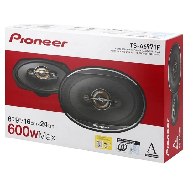 Pioneer Ts-A6971f 600 W 16x24 Cm Oval Koaksiyel Hoparlör - Görsel 7