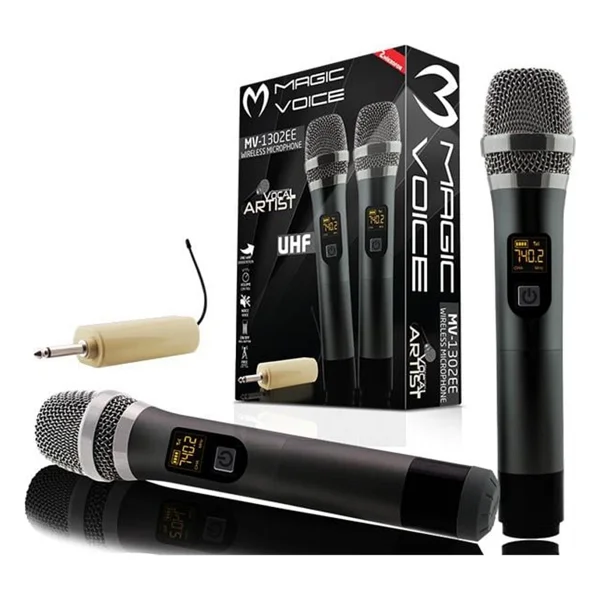 Magicvoice Mv-1302ee 2'li Kablosuz El Mikrofonu - Görsel 2