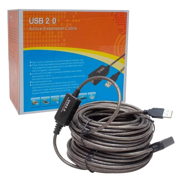 Powermaster USB Uzatma Kablosu 20 Metre - Görsel 7