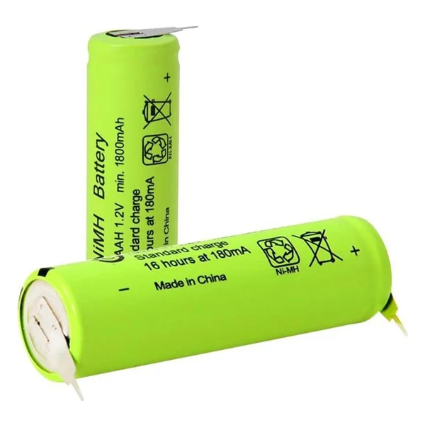 Gp 180aah 1800 mAh Düz Kafa Ni-Mh Şarjlı Aa Kalem Pil - Görsel 2