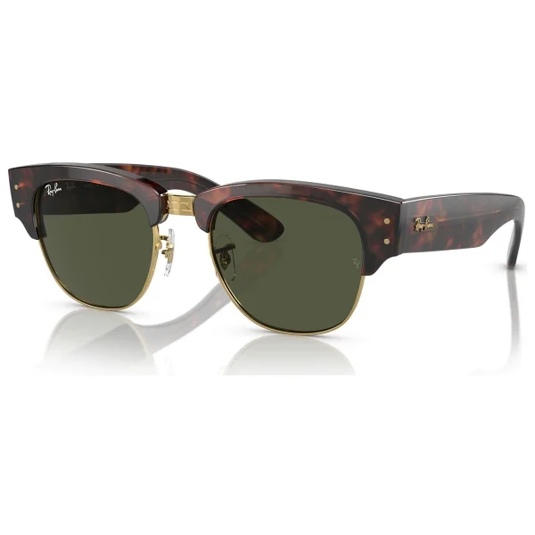 Ray-Ban Mega Clubmaster 0316s 990/31 Tortoise/Gold-Green Unisex Güneş Gözlüğü - Görsel 6