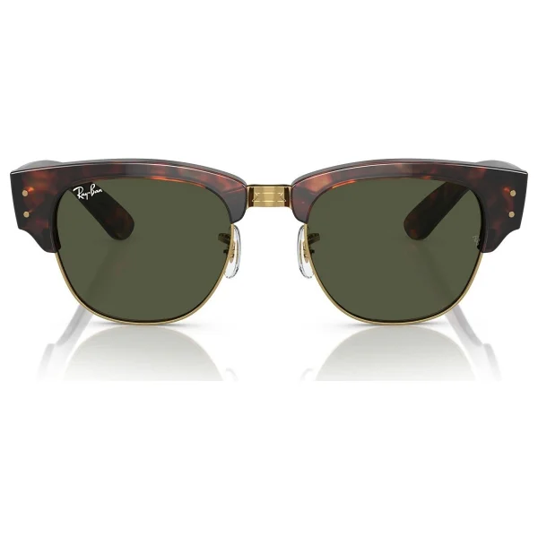 Ray-Ban Mega Clubmaster 0316s 990/31 Tortoise/Gold-Green Unisex Güneş Gözlüğü - Görsel 7