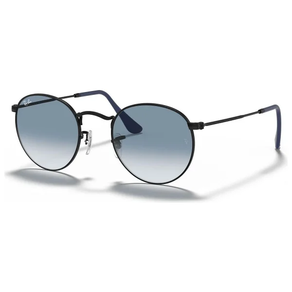 Ray-Ban Round Metal 3447 006/3F Black-Light Blue Güneş Gözlüğü - Görsel 6