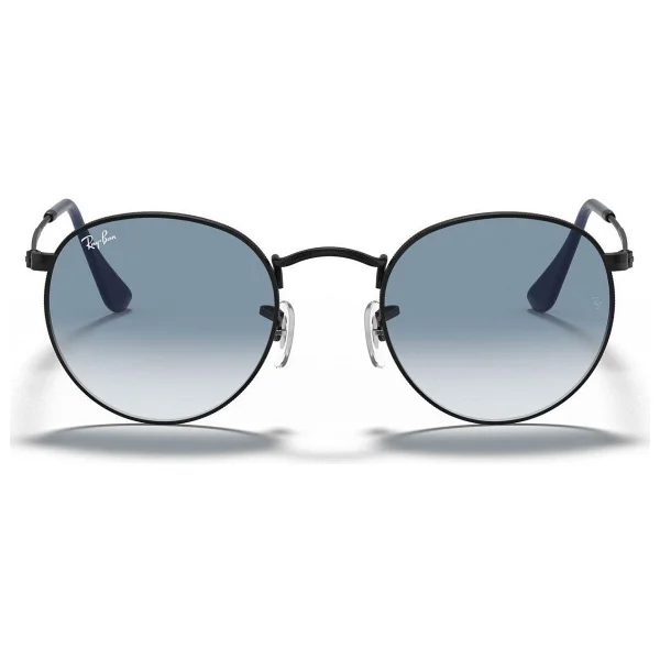Ray-Ban Round Metal 3447 006/3F Black-Light Blue Güneş Gözlüğü - Görsel 7