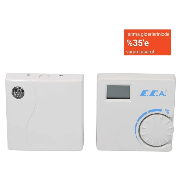 E.C.A. Ert-176 Rf 7006907522 Dijital Kablosuz Oda Termostatı - Görsel 7