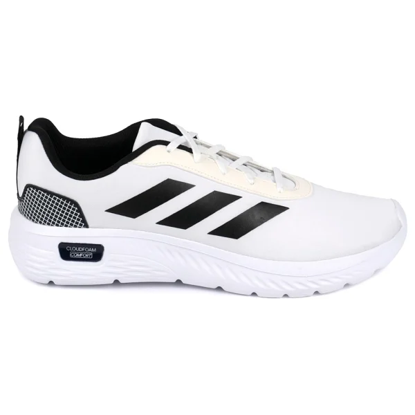 Adidas Cloudfoam Comfy Jl4516 Beyaz-Siyah Erkek Spor Ayakkabı - Görsel 6