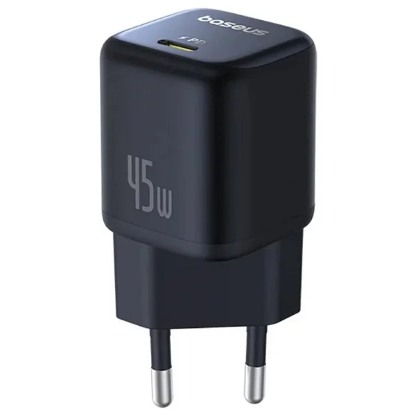 Baseus Picogo 45 W Siyah Hızlı Şarj Adaptörü - Görsel 7
