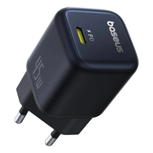 Baseus Picogo 45 W Siyah Hızlı Şarj Adaptörü - Görsel 8