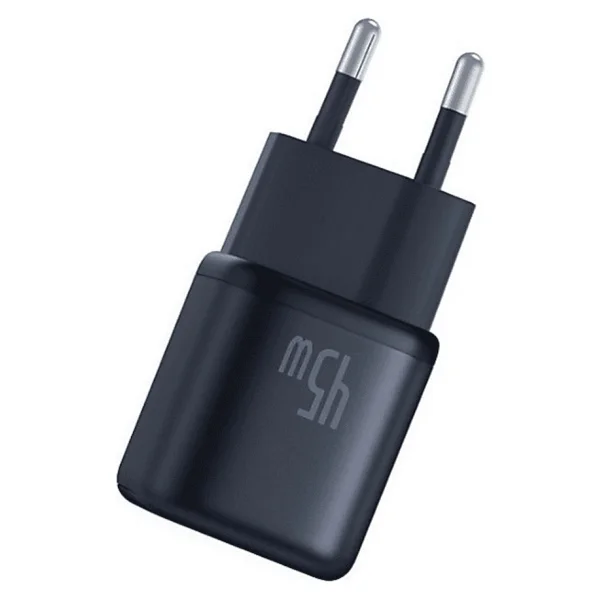 Baseus Picogo 45 W Siyah Hızlı Şarj Adaptörü - Görsel 9