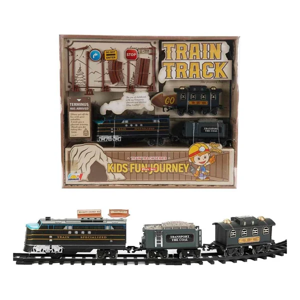 Sunman Sesli Ve Işıklı Tren Oyun Seti 51085 Gri Tren - Görsel 5