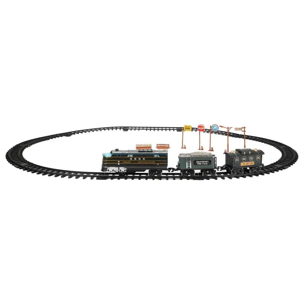 Sunman Sesli Ve Işıklı Tren Oyun Seti 51085 Gri Tren - Görsel 3