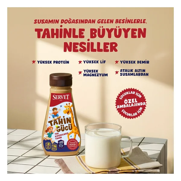 Servet Tahin Gücü 250 Gr - Görsel 2