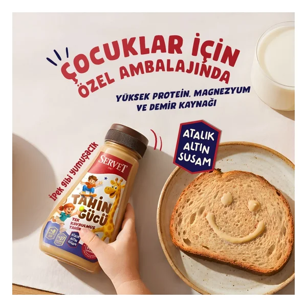 Servet Tahin Gücü 250 Gr - Görsel 4