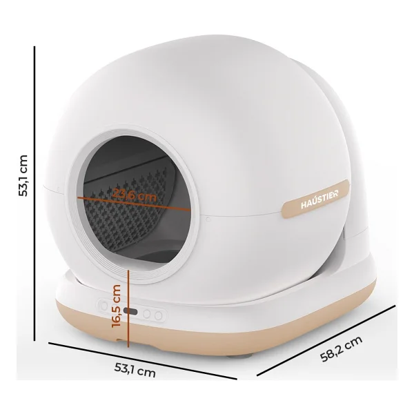 Haustier Cb001 Akıllı Otomatik Kedi Tuvaleti - Görsel 10