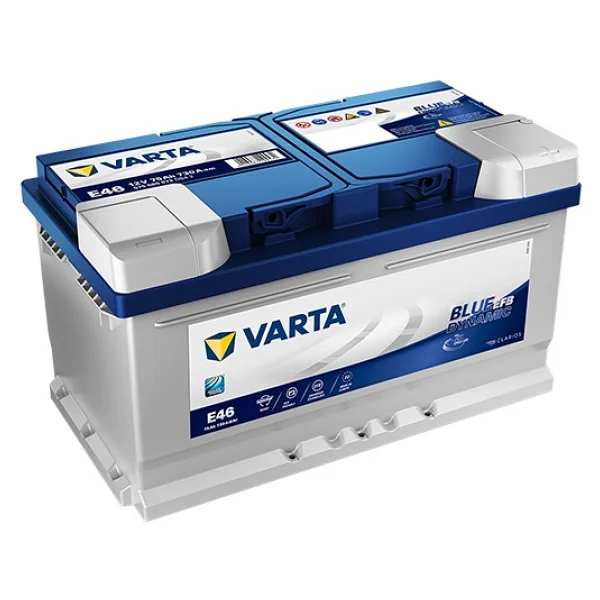 Varta Blue Dynamic Efb E46 Start-Stop 12 V 75 Ah 730 Cca Akü - Görsel 2