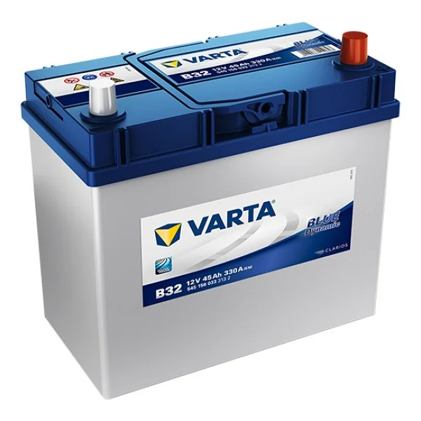 Varta Blue Dynamic B32 12 V 45 Ah 330 Cca Akü - 2024 - Görsel 2